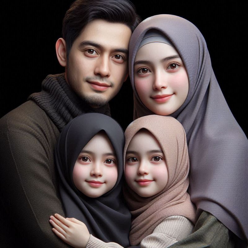 Edit Foto  Keluarga Kekinian | Karikatur 3d 5d Realistik | Harga Per wajah