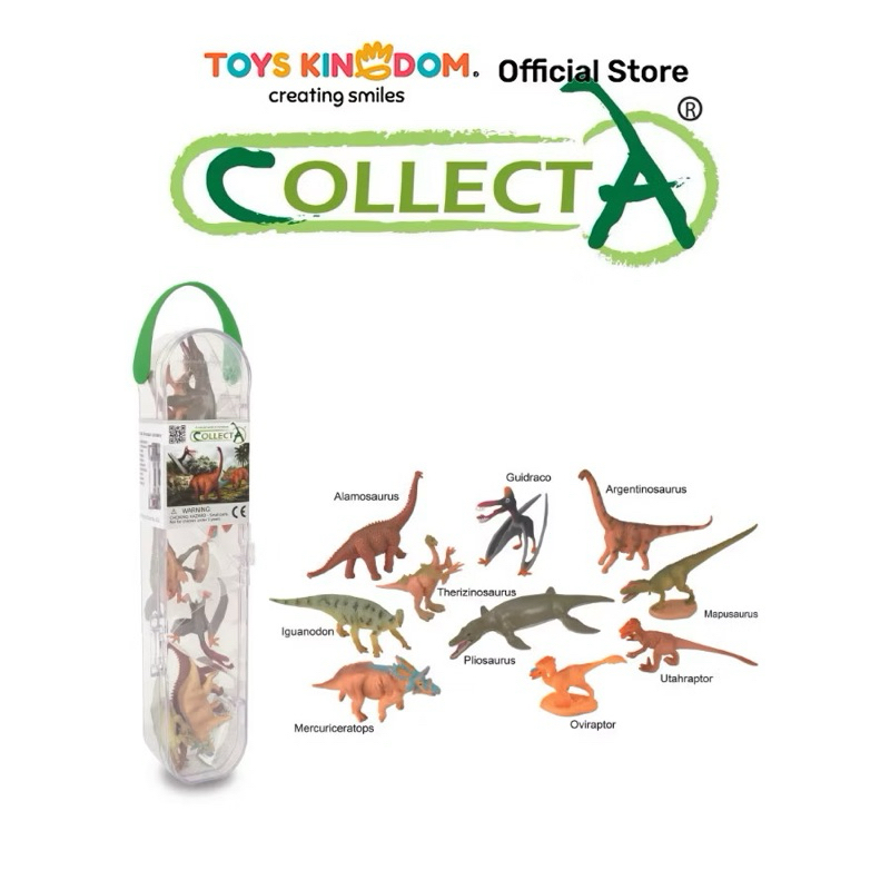 collecta collect a dinosaur mainan dinosaurus miniatur dinosaurus mainan toys kingdom