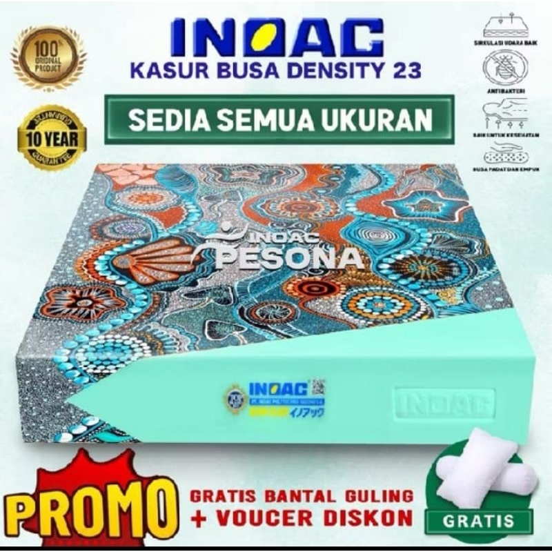 INOAC EON D23 ORIGINAL.panjang 200cm lebar 120cm tebal 30cm