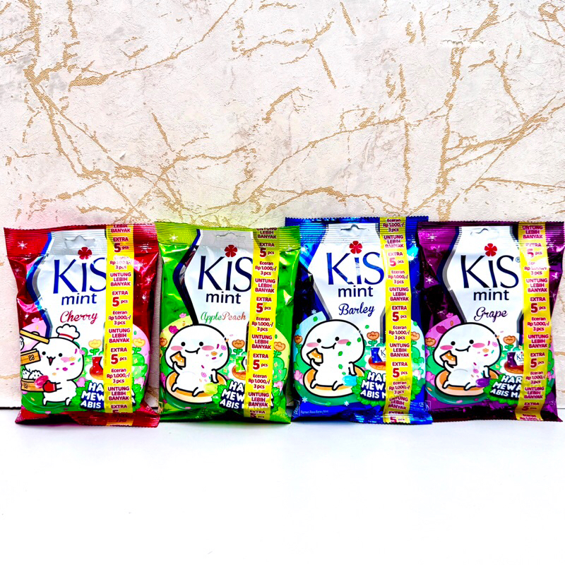 

Kis Permen Candy Barley Cherry Apple Grape 125gr
