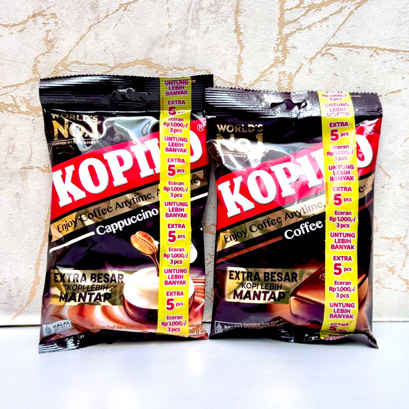 

Kopiko Permen Candy Kopi Coffee Capuccino 175gr