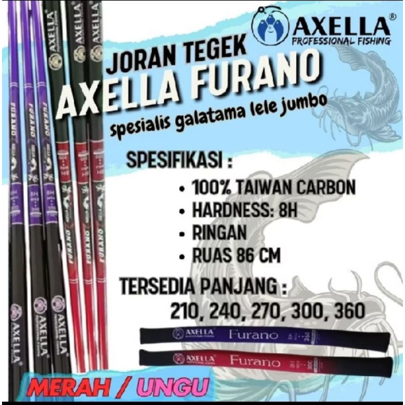 JORAN TEGEK AXELLA FURANO UKURAN 180 210 240 270 300 360