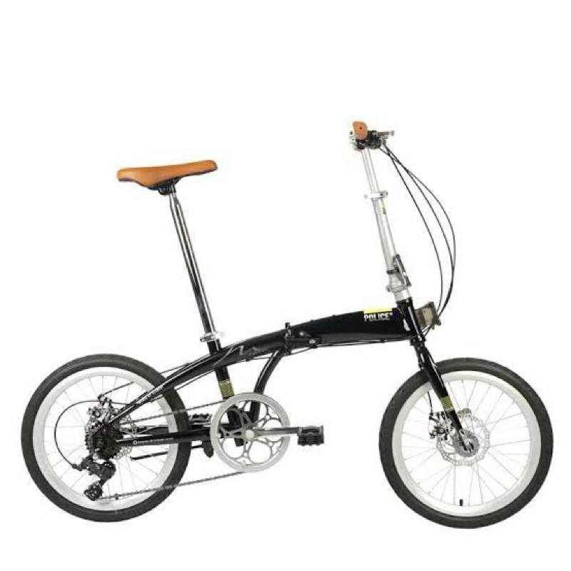 Sepeda Lipat 20 Inch Element Police Milan Pastel series terbaru sepeda lipat anak dan dewasa murah p