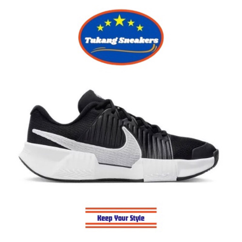 Sepatu Tenis Pria Nike GP Challenge Pro Black NIKFB3145001