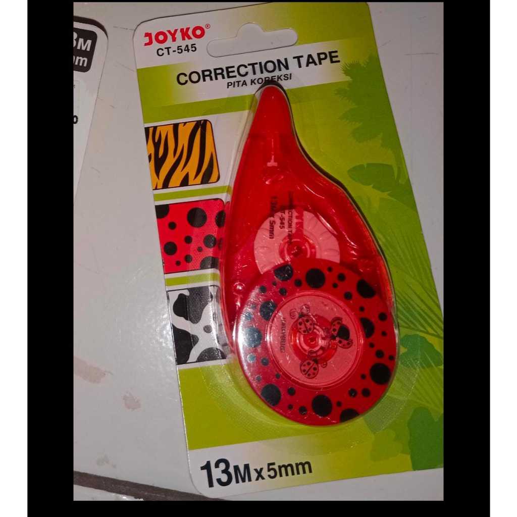 

Correction Tape JOYKO (CT-545) 13M x 5mm | 1 PCS
