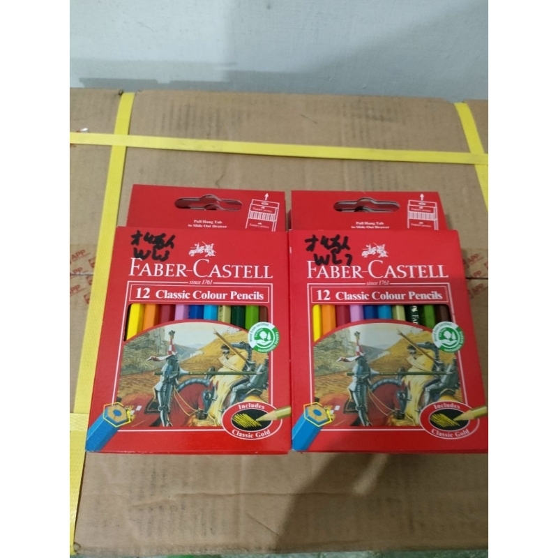 

pensil warna pendek faber castell isi 12 warna