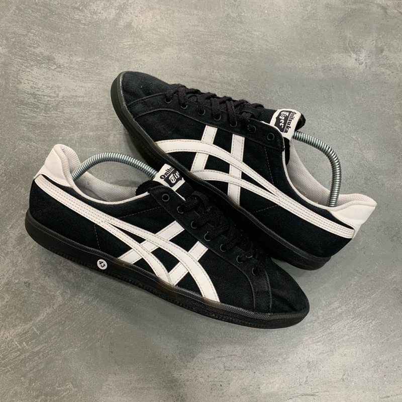 Onitsuka Tiger DD Trainer Tokuten Black White Second Original