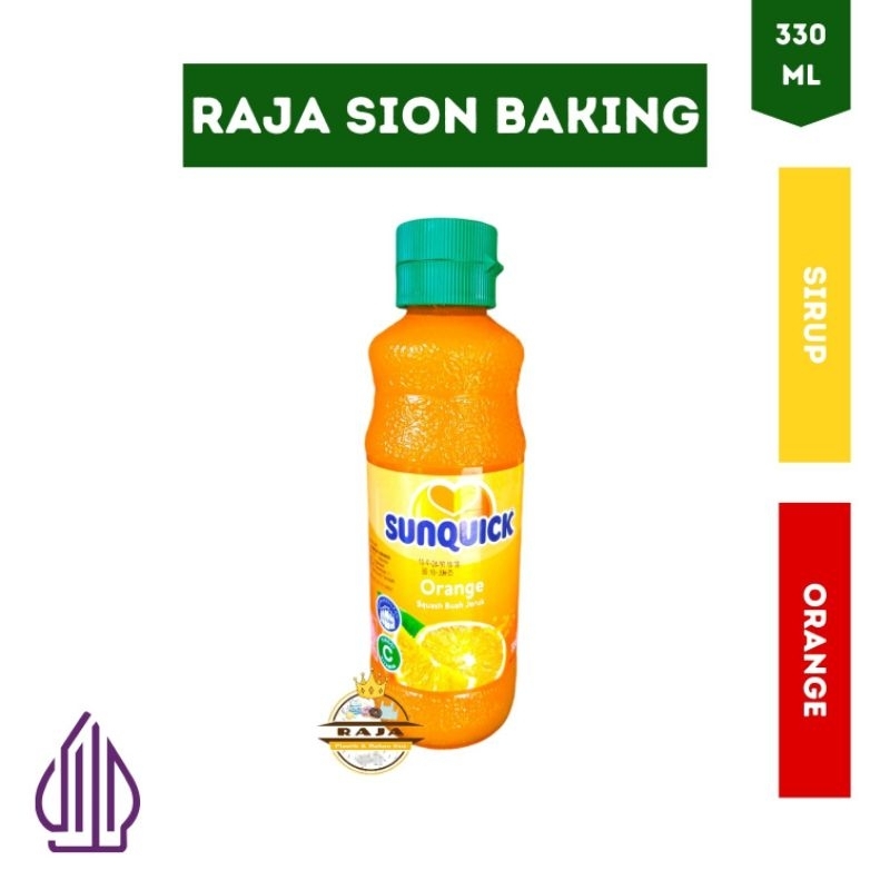 

SunQuick Orange 330ml / Squash Buah Jeruk