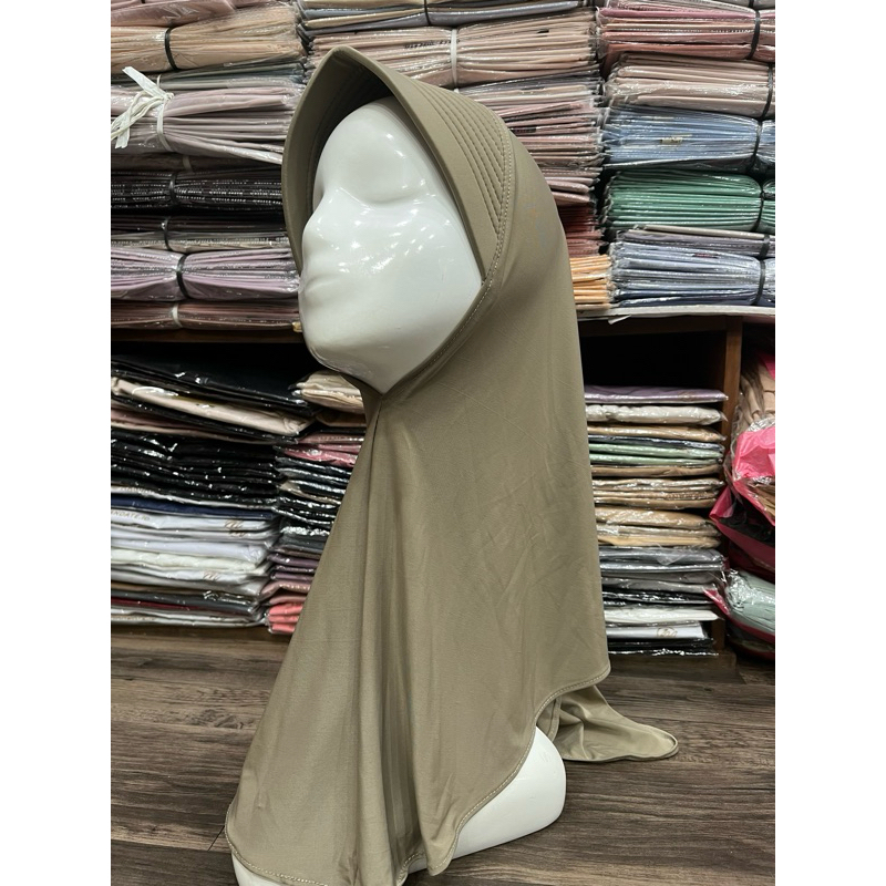 TERLARIS SNADA Original,Bergo Sekolah Ukuran M, Bergo Original Snada Size M Bergo Pet Tebal, Bergo