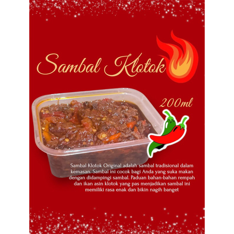 

sambal Klotok masakan Orang Madura200ml