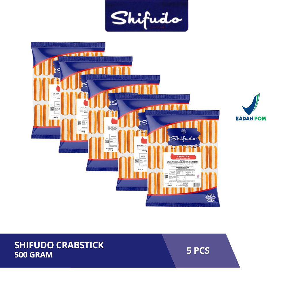 

Shifudo - Crab Stick 500 Gram - 5 Pcs