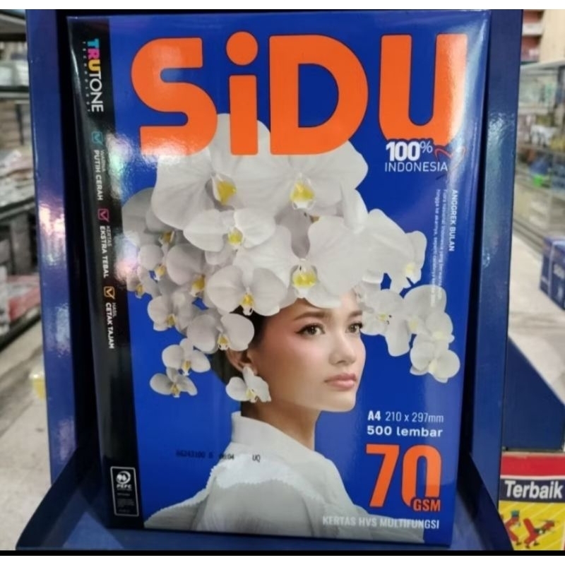 

Kertas SIDU A4 70 gram sinar dunia