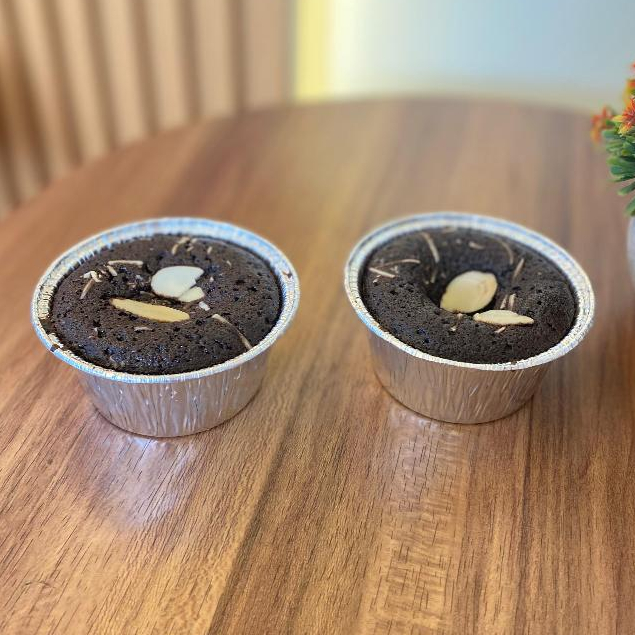 

deSarah Mini Fudgy Brownies - Brownies in a Cup - Sarah Roti - deSarah Bakery & Cakes Cilegon
