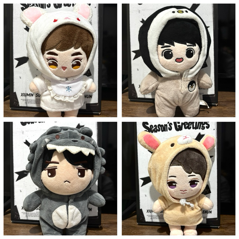 DOLL EXO BAIDU SUHO SEHUN LAY D.O 20CM