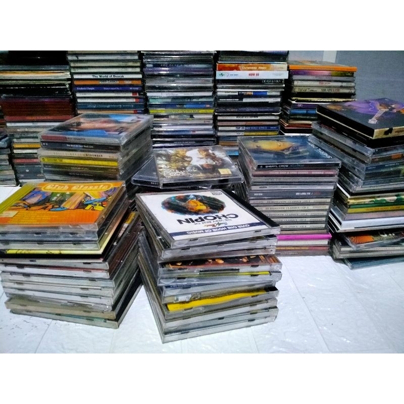 KASET CD  ORIGINAL BARAT BARANG JADUL BARANG UNIK BARANG ANTIK