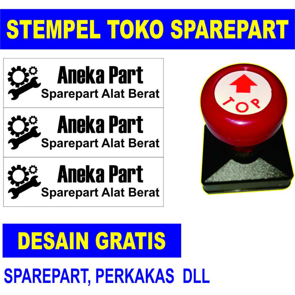 

Stempel Toko Sparepart stempel toko elektronik stempel bengkel