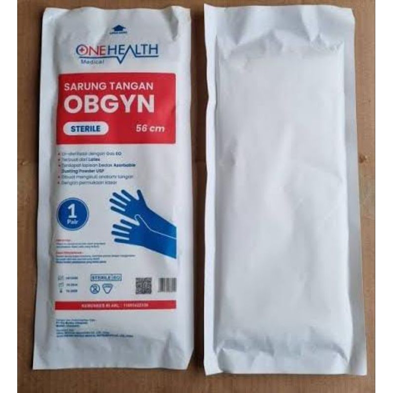 Handscoon Obgyn 56 cm Onehealth / Sarung Tangan Obgyn