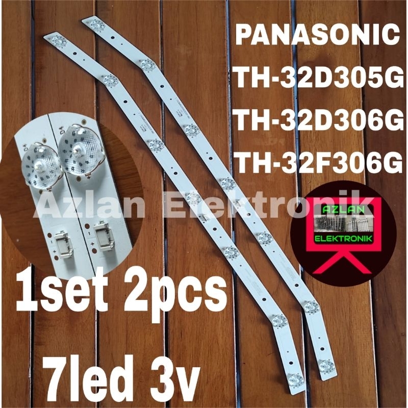 BACKLIGHT LED TV PANASONIC TH 32D305G 32D306G LAMPU BL 32D305 7K 3V