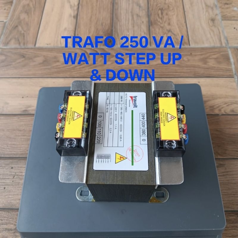 TRAFO 250 VA Step UP & Step DOWN