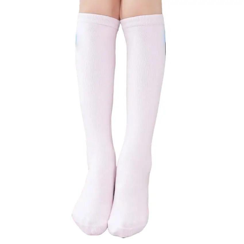 kaos kaki panjang selutut/kaos kaki putih dan hitam selutut/kaos kaki pria dan wanita