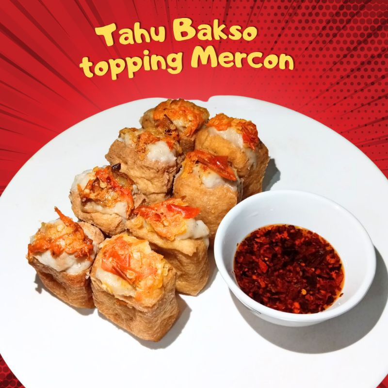 

Tahu Bakso Topping Mercon Frozen