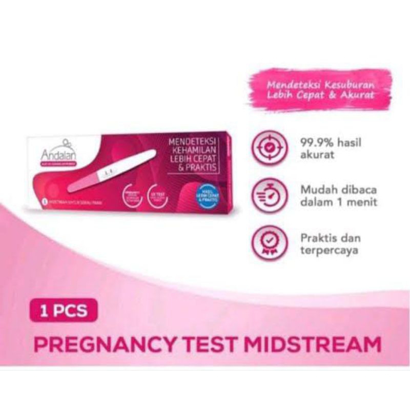 Test Pack Andalan Compact / Test Kehamilan Andalan Midstream