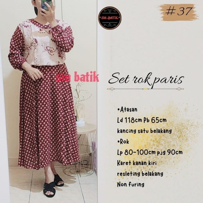 baju setelan wanita Paris