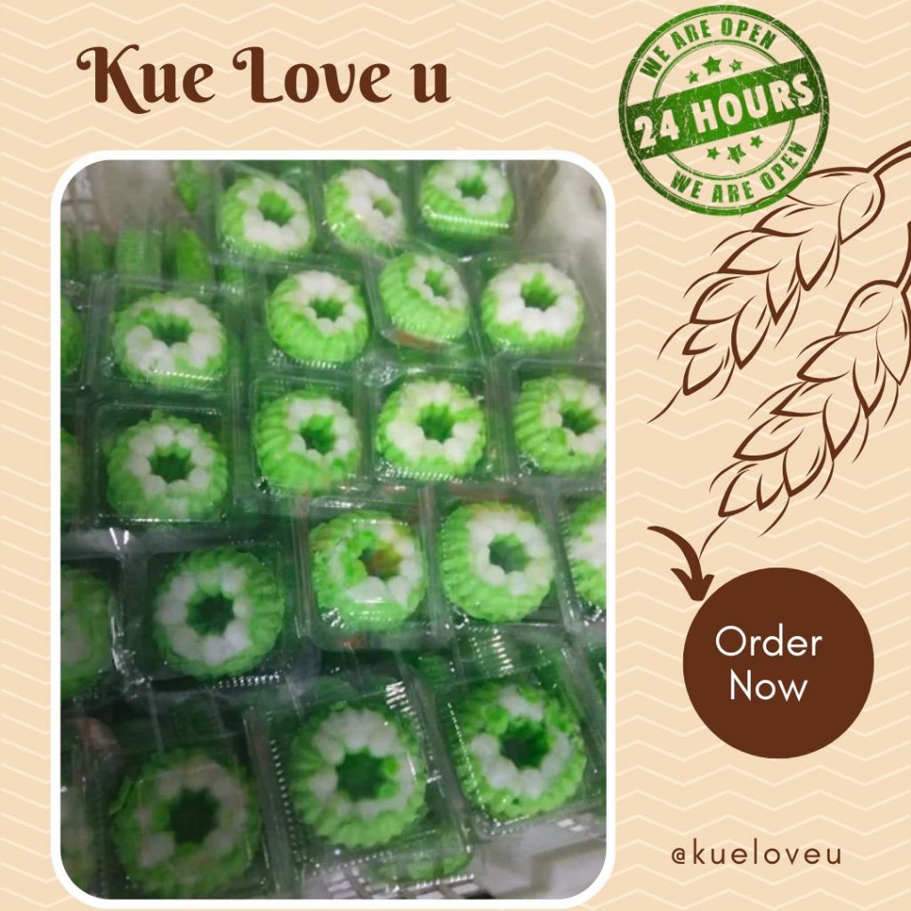 

KUELOVEU Kue Subuh / Kue Pasar Tradisional / Kue Basah / Jajajan Pasar