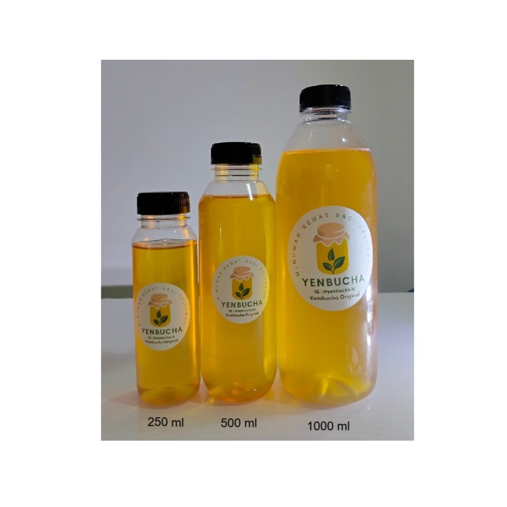 

Yenbucha Minuman Kombucha Original - Probiotik - Segar & Sehat - Low Sugar - Fermentasi Alami
