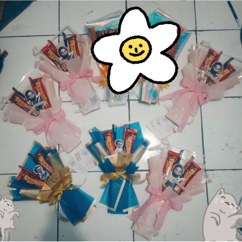 

buket bengbeng/pulpen/topper