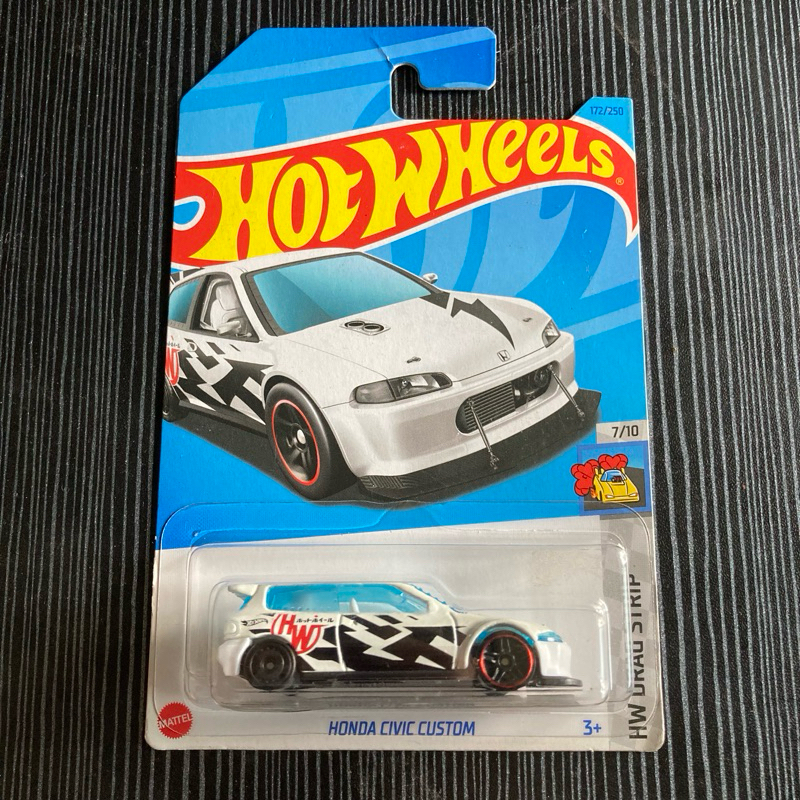 Hot Wheels Honda Civic Custom Estilo JDM