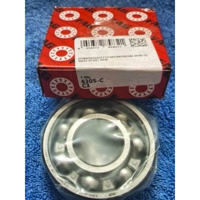 Bearing 6305 / 6305 C3 FAG ASLI ORIGINAL