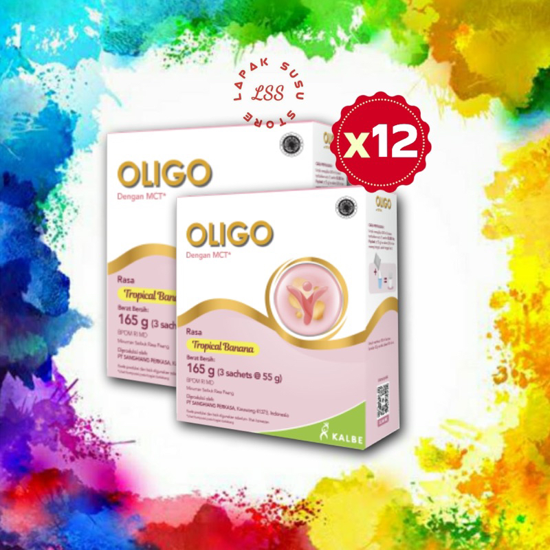 

12 Box - Oligo tropical banana
