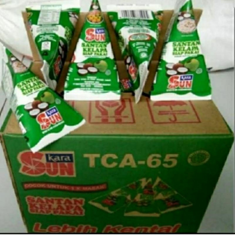 

KARA CUBE TCA 65 satu dus, santen kara 65ml satu dis isi 36 pics