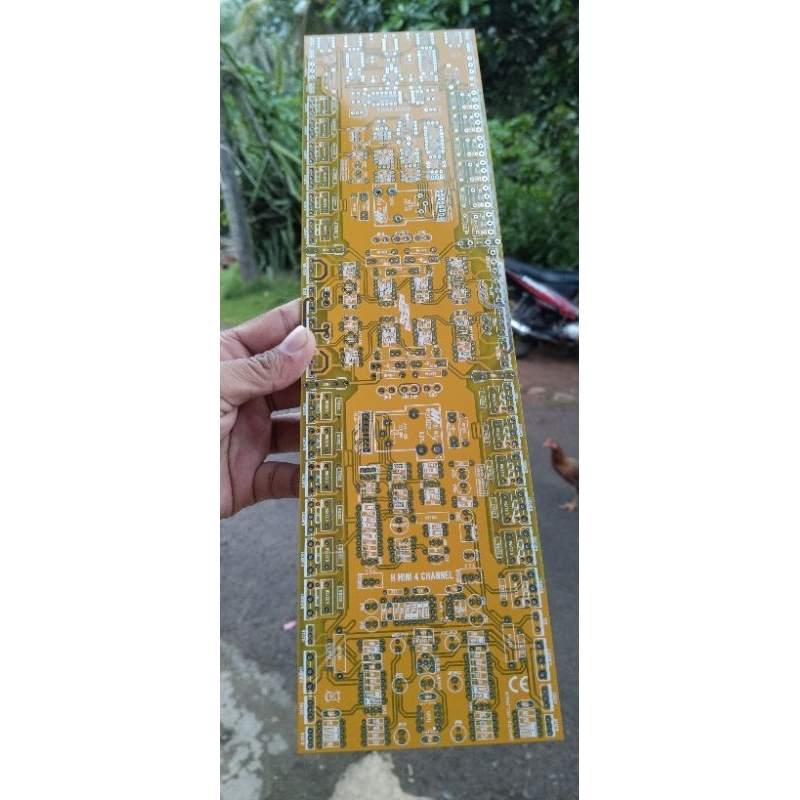 PCB CLASS H GN15PRO 2 CHANEL 3U 40cm UDAH LENGKAP LED CLIP DAN SPKER ANTINKOSLET DAN INBALAN