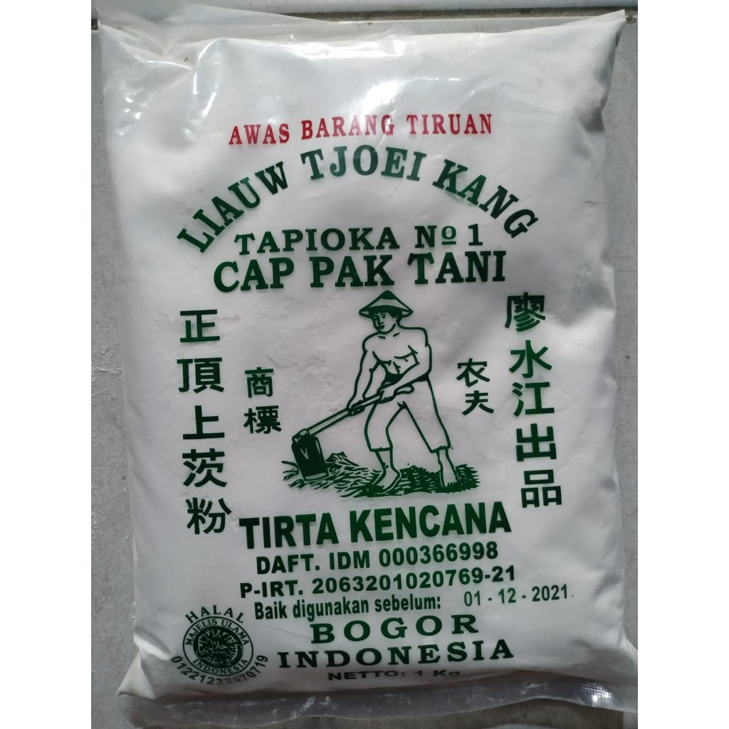 

SAGU TANI LCK / TEPUNG TAPIOKA LIAW TJOEI KANG 1KG