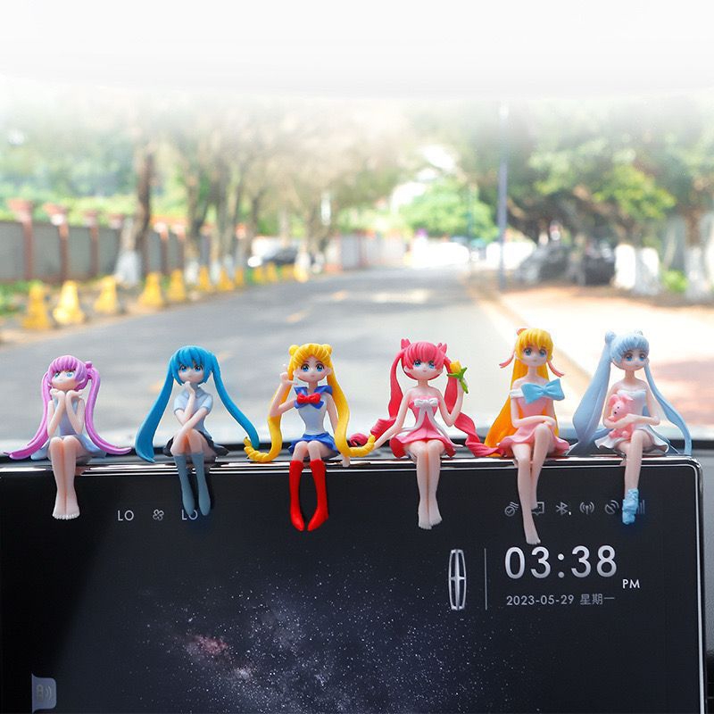 pajangan mobil MINIATUR BONEKA SAILOR MOON