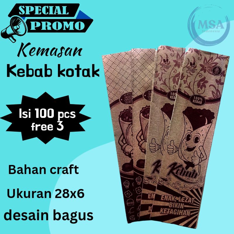 bunkus kebab lipatbungkus kebab  kemasan kebab  kantong kebab  pembungkus kebab  kemasan makanan keb