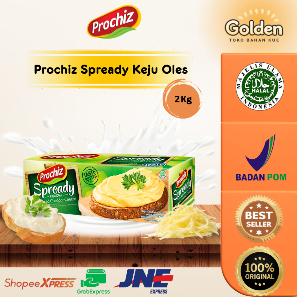 

Keju Oles Prochiz Spready 2 kg / Keju Oles Prochiz Spready