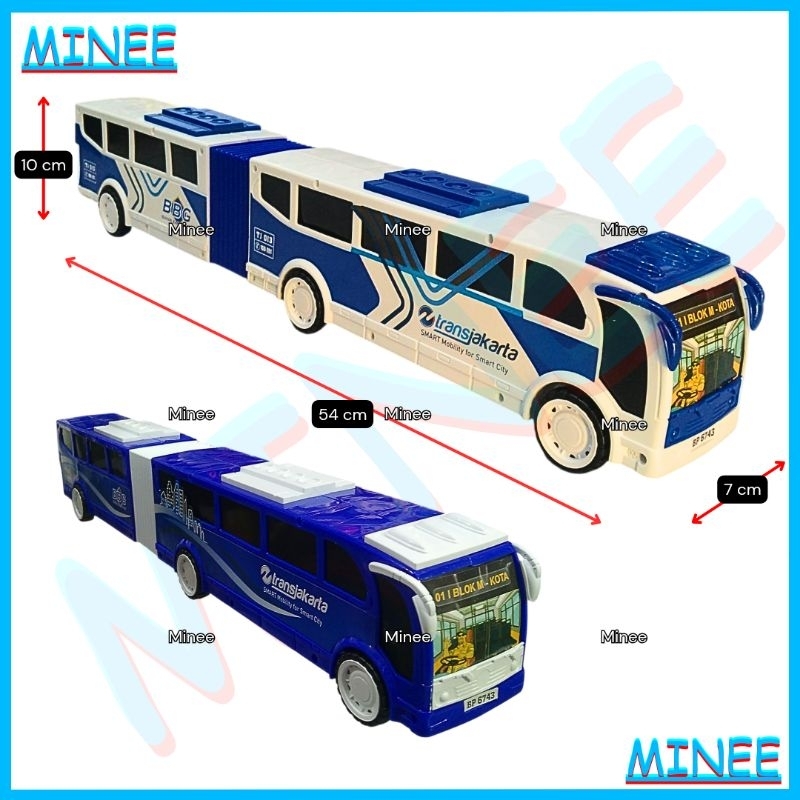 BUS TRANSJAKARTA GANDENG / BUS GANDENG 6743