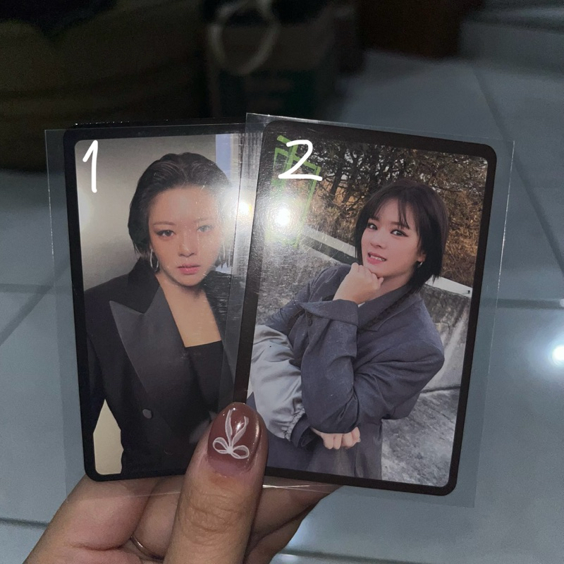 [ Official ] Photocard Pc twice 12th mini album ready to be POB standard ver Chaeyoung jeongyon