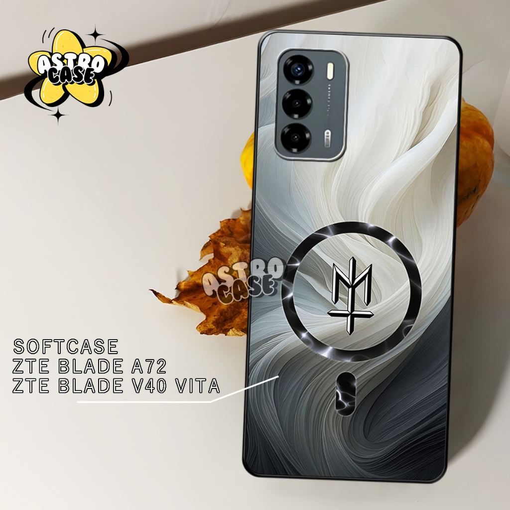 Case V40 Vita - Cassing ZTE Blade V40 Vita / ZTE Blade A72 New Motif Magesafe Maternal  - Softcase M