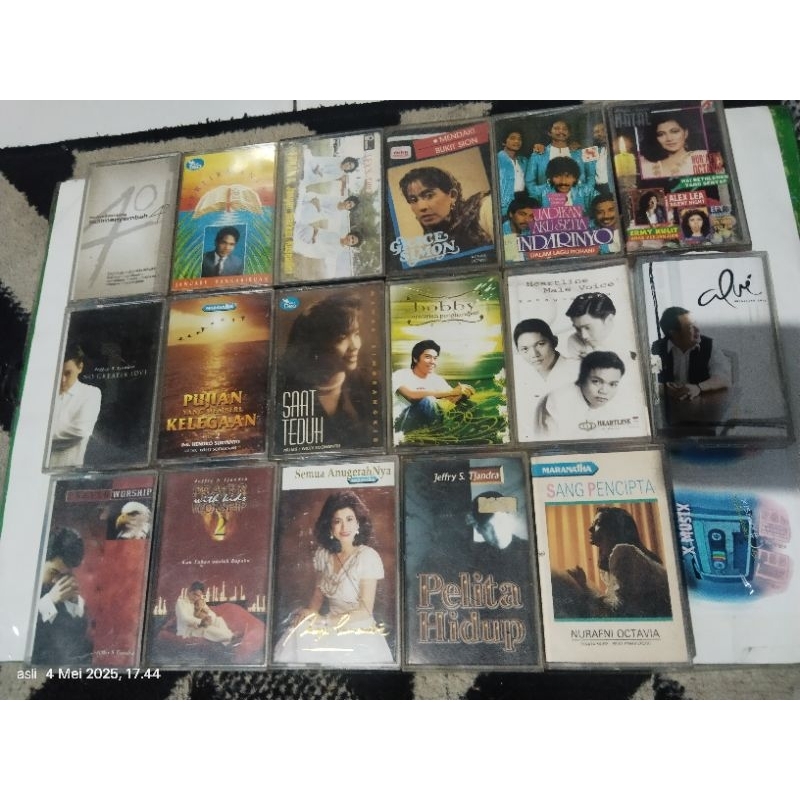 kaset pita album rohani