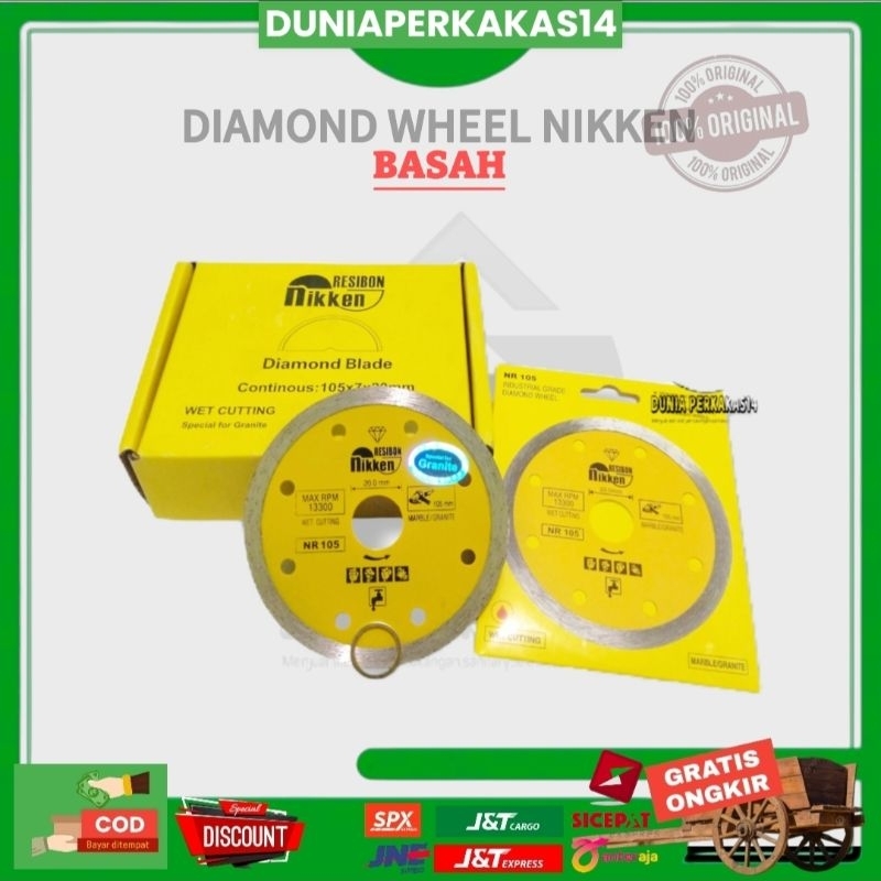 PISAU POTONG GRANIT/MATA GERINDA GRANIT BASAH NIKKEN