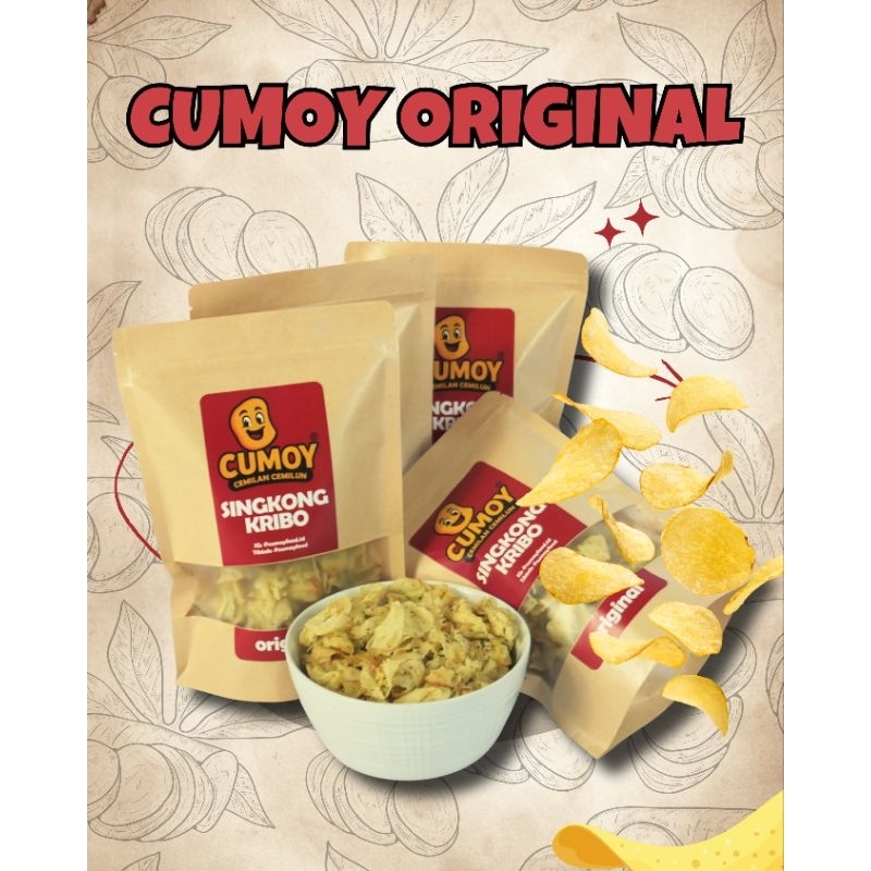 

CUMOY - Keripik Singkong Kribo Original 100gr