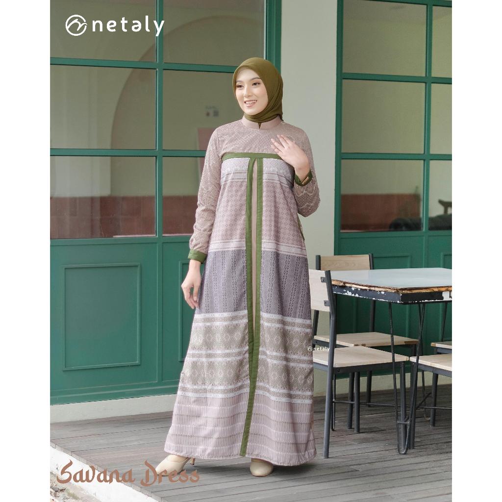 Netaly  Savana Dress / Gamis Netaly Savana