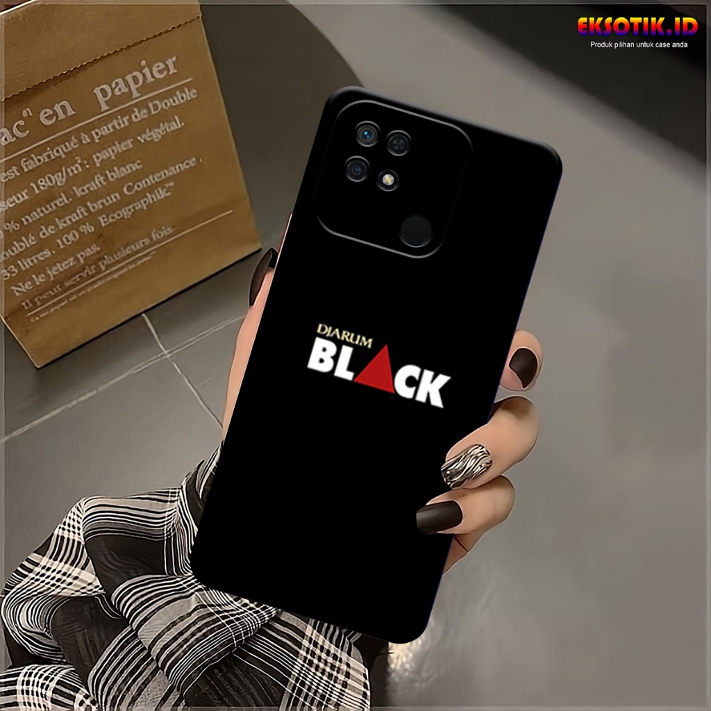 Case Xiaomi Redmi 10C - Eksotik.id - Casing Xiaomi Redmi 10C - Case Udud Hitam - Skin Handphone - Si