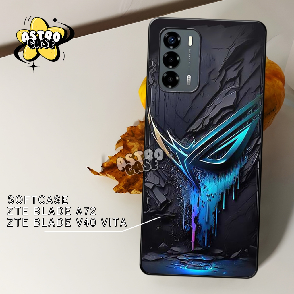 Case V40 Vita - Cassing ZTE Blade V40 Vita / ZTE Blade A72 New Motif ROG - Softcase Motif Keren ZTE 