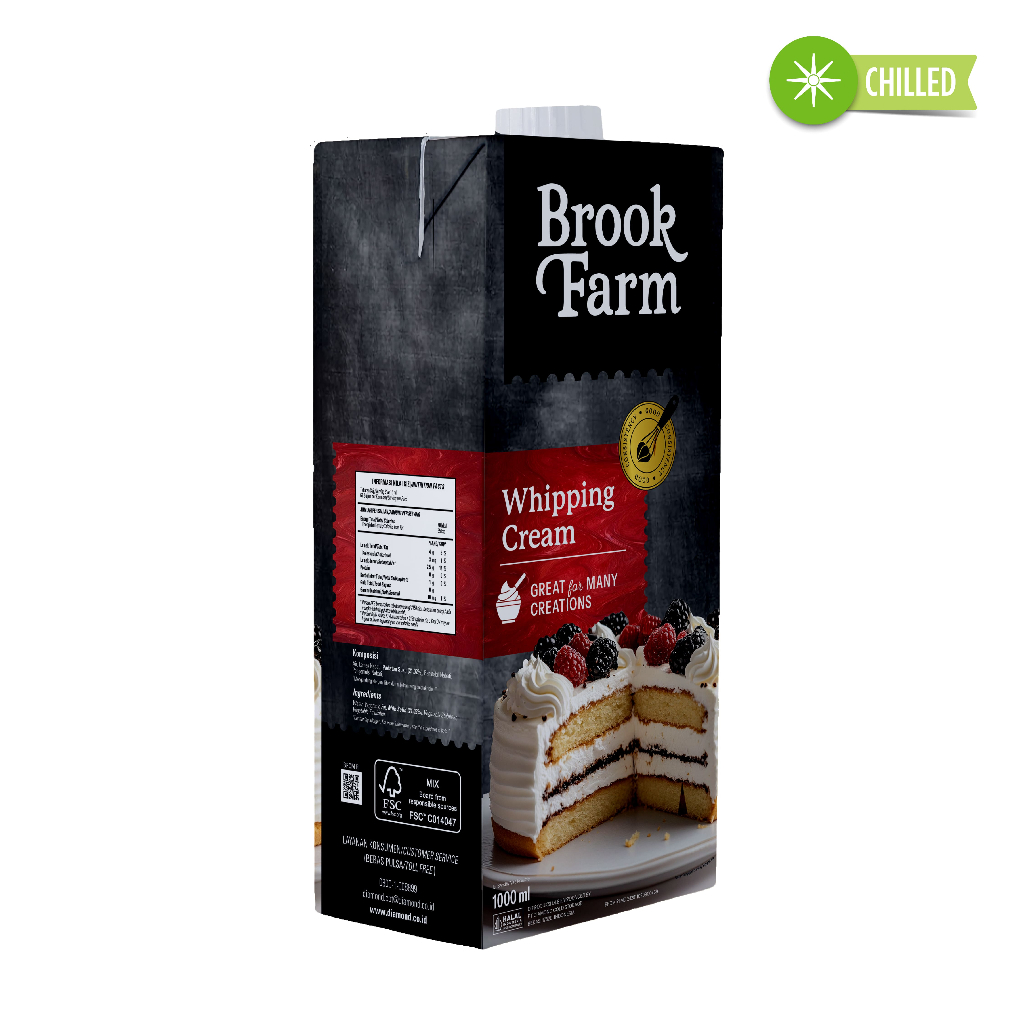 

[Whispers] BROOKFARM WHIPPING CREAM 1000 ML