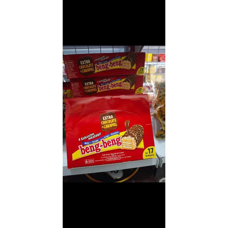 

Beng beng 1 dus isi 17 bungkus @ 25gr